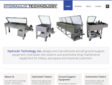 Tablet Screenshot of hydraulictechnology.com